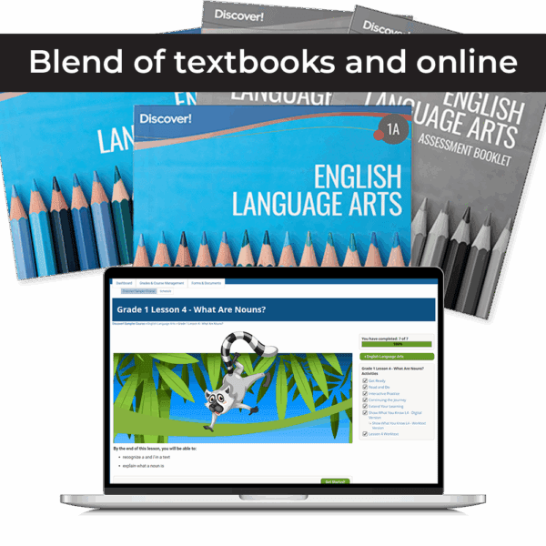 Discover! ELA 1st Grade Blended Set