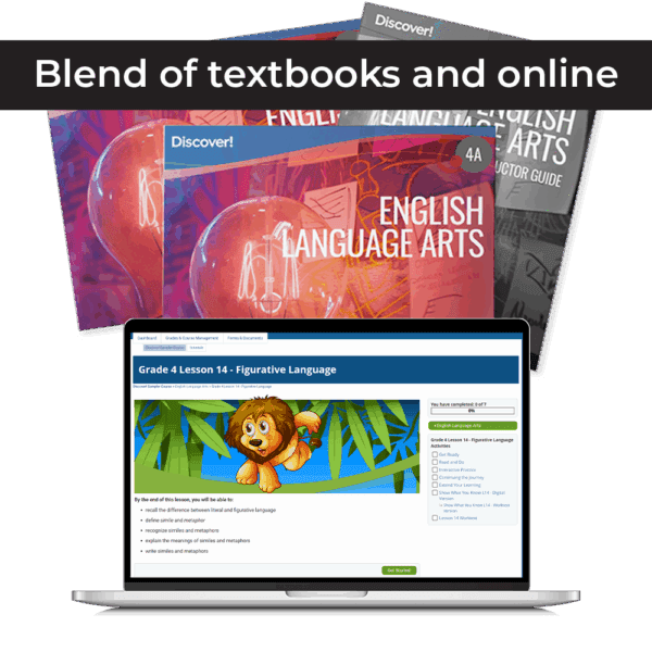 Discover! ELA 4th Grade Blended Set