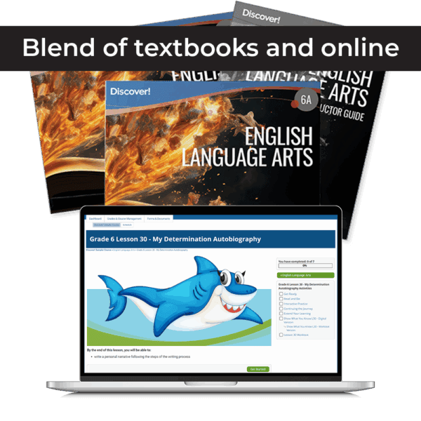 Discover! ELA 6th Grade Blended Set