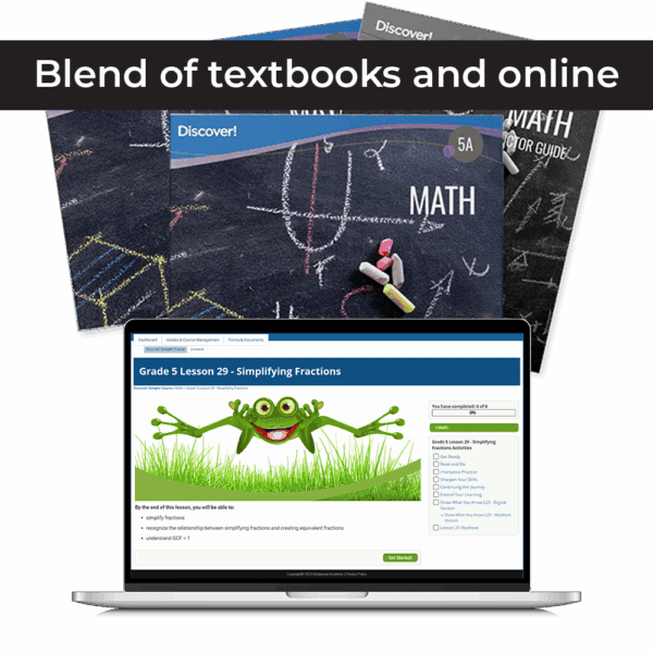 Discover! Math 5th Grade Blended Set