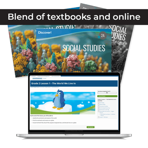 Discover! Social Studies 2nd Grade Blended Set