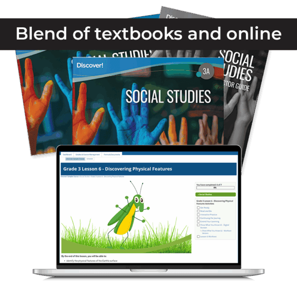Discover! Social Studies 3rd Grade Blended Set