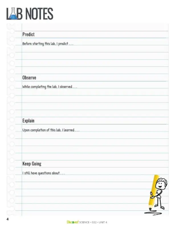 Discover! MS General Science 2 - Lab Book