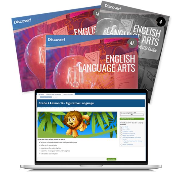 *Discover! ELA 4th Grade Blended Set