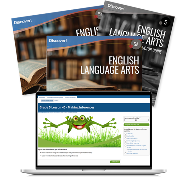 *Discover! ELA 5th Grade Blended Set