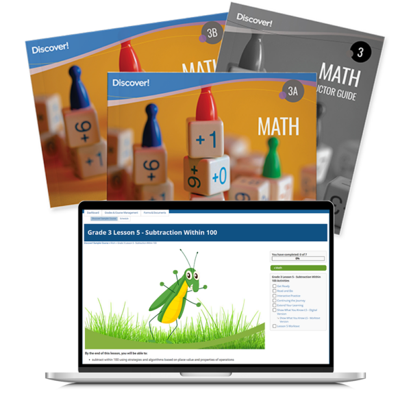 DiscoverBlended_ProductImage_2025_Math_Grade3 *Discover! Math 3rd Grade Blended Set
