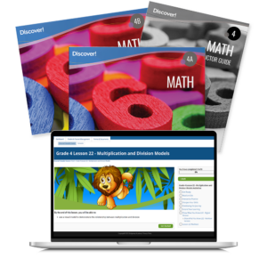 *Discover! Math 4th Grade Blended Set