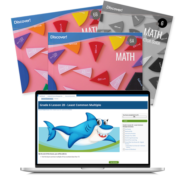 DiscoverBlended_ProductImage_2025_Math_Grade6 *Discover! Math 6th Grade Blended Set