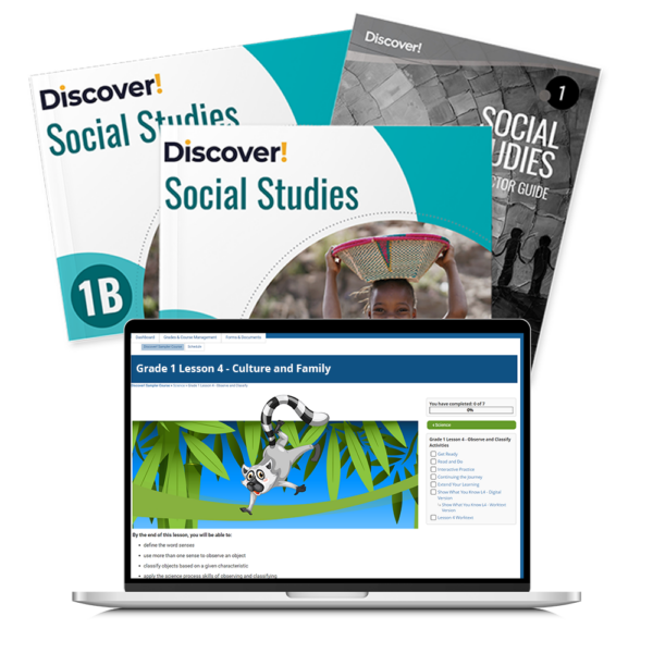 *Discover! Social Studies 1st Grade Blended Set
