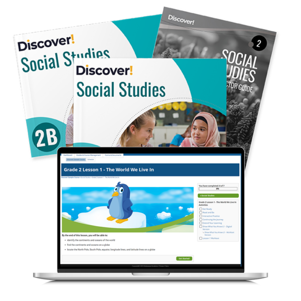 *Discover! Social Studies 2nd Grade Blended Set