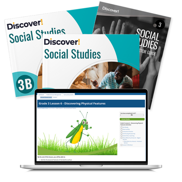 DiscoverBlended_ProductImage_2025_SocialStudies_Grade3 *Discover! Social Studies 3rd Grade Blended Set
