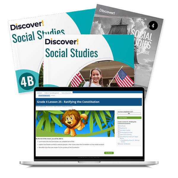 *Discover! Social Studies 4th Grade Blended Set