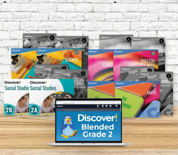 *Discover! 2nd Grade Blended 4-Subject Set