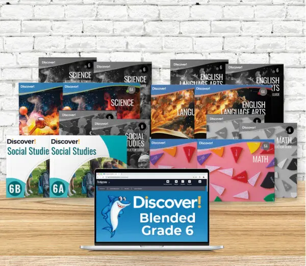 *Discover! 6th Grade Blended 4-Subject Set