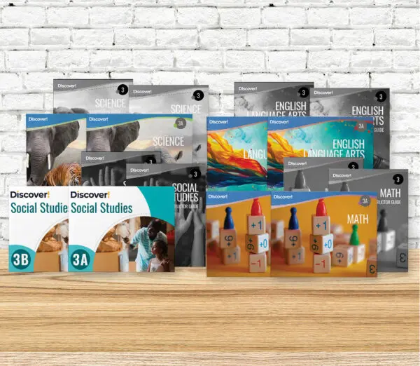 Discover_ProductImages_2025_fullSet3 Discover! 3rd Grade 4-Subject Set