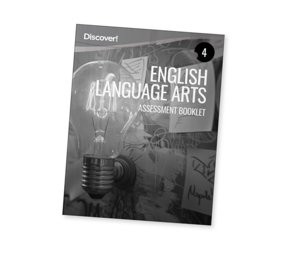 Discover! ELA Grade 4 Assessment Booklet
