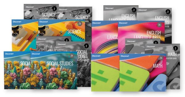 Discover_ProductImages_2025_fullSet2noBkgr Discover! 2nd Grade 4-Subject Set